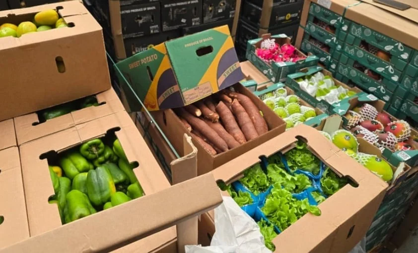 Exportação inédita leva hortifrútis frescos do Brasil direto para ilha africana