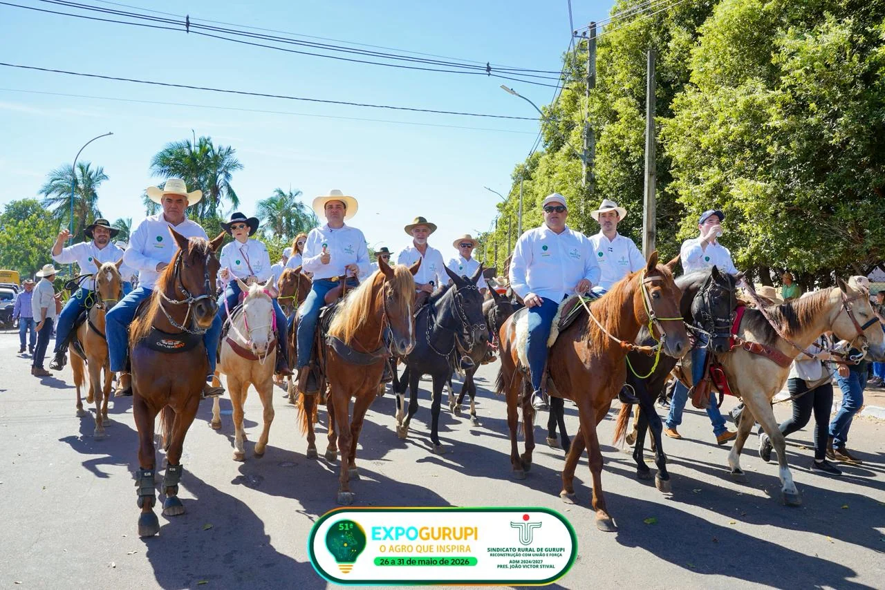 Cavalgada da 51ª Expo Gurupi entra para a história como a mais linda já realizada em Gurupi